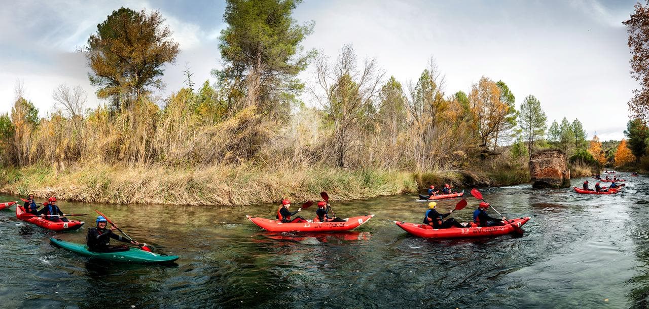 Rafting en el Río Cabriel